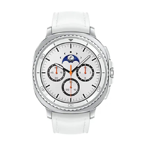 Samsung Galaxy Watch8 Classic Bluetooth + 4G (46mm) - White(SM-L505FZWAXSA), 1.3",Super AMOLED,1.6GHz,2GB/64GB,Bluetooth v5.3,445mAh,2 Years Warranty