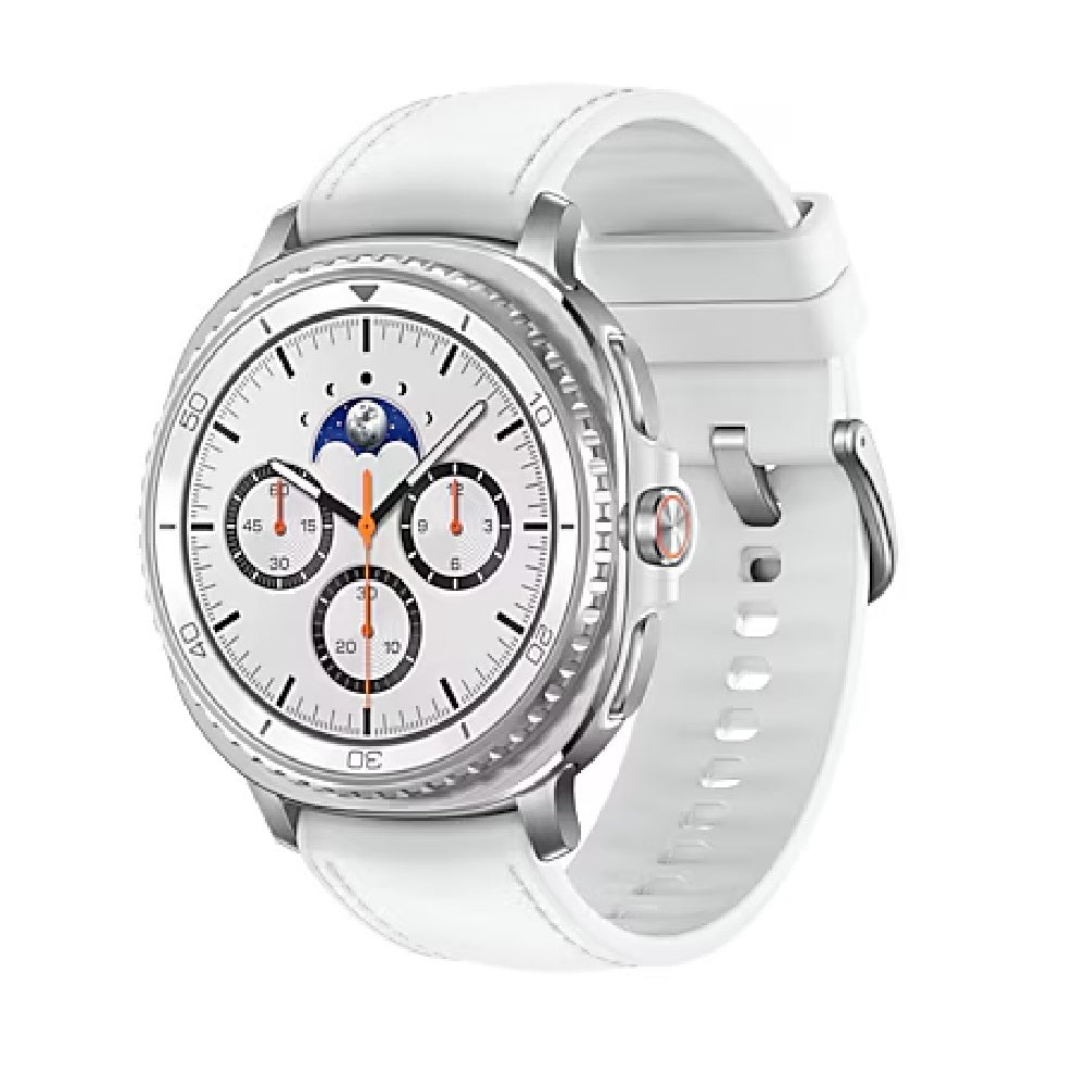 Samsung Galaxy Watch8 Classic Bluetooth + 4G (46mm) - White(SM-L505FZWAXSA), 1.3",Super AMOLED,1.6GHz,2GB/64GB,Bluetooth v5.3,445mAh,2 Years Warranty - Image 5