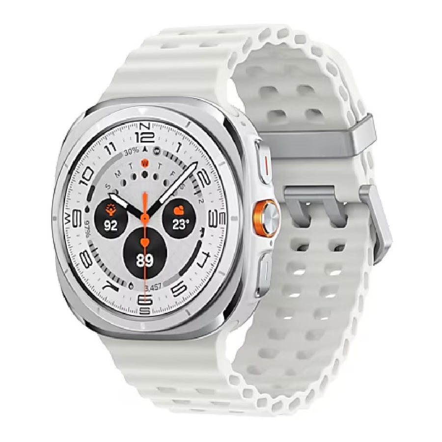 Samsung Galaxy Watch Ultra 2025 Bluetooth + 4G (47mm) - Titanium White(SM-L705FAW1XSA), 1.5", Super AMOLED, 1.6Hz, 2GB/64GB, 590mAh, 2 Years Warranty