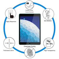 USP Apple iPad Air (10.5") (3rd Gen) 2.5D Tempered Glass Screen Protector Clear - 9H Hardness, Scratch-proof, 5 Years Warranty - Image 2