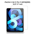 USP Apple iPad Air (10.9") (5th/4th Gen) / iPad Pro (11") (4th/3rd Gen) 2.5D Tempered Glass Screen Protector Clear - 9H Hardness,  5 Years Warranty - Image 1