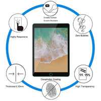 USP Apple iPad (9.7") (6th/5th Gen) / iPad Air (9.7") (2nd/1st Gen)Tempered Glass Screen Protector - Full Coverage, 9H Hardness, 5 Years Warranty - Image 2