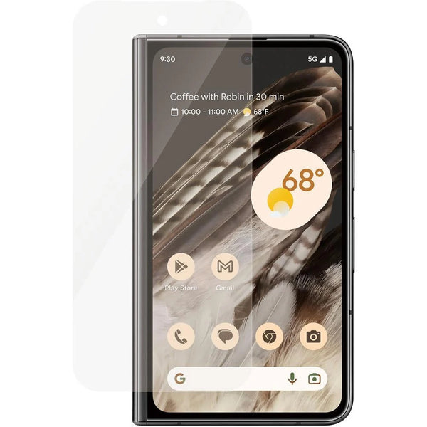 USP Google Pixel 10 Pro Fold 5G (8.0") Tempered Glass Screen Protector Clear - Scratch-Resistant,Drop Protection, Raised Edges, 5 Years Warranty