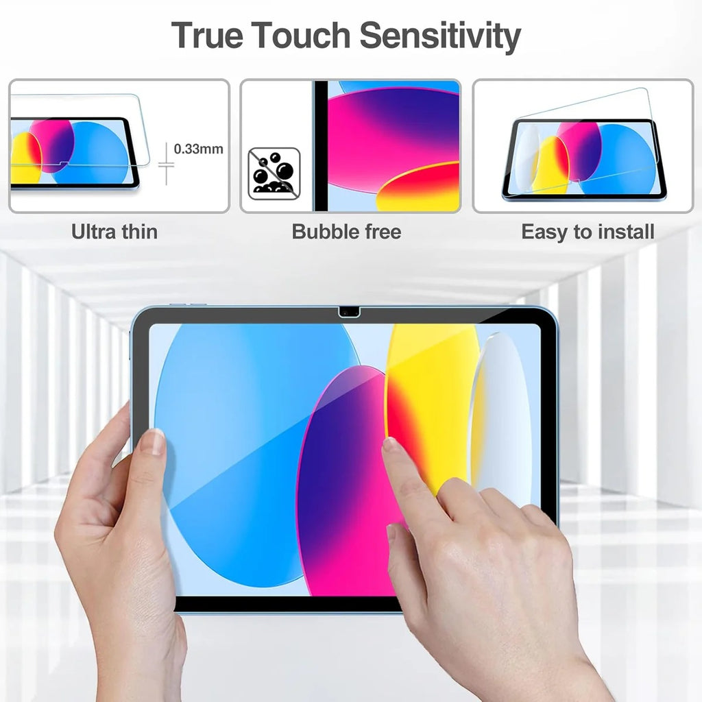USP Apple iPad Pro (13") (M5/M4) (8th/7th Gen) Premium Armor Tempered Glass Clear - 9H Hardness, Scratch-resistant,  5 Years Warranty - Image 2