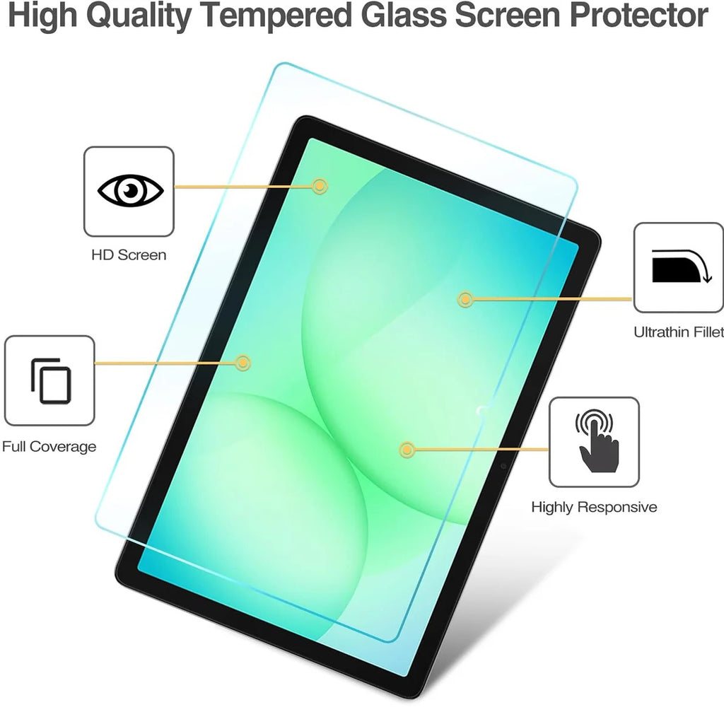 USP Samsung Galaxy Tab A11+ / Tab A9+ (11") Premium Armor Tempered Glass Clear - 9H Hardness, Scratch-resistant, Anti-fingerprint, 5 Years Warranty - Image 2