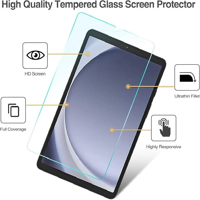 USP Samsung Galaxy Tab S11 / Tab S10 Lite / Tab S10 FE / Tab S9 FE / Tab S9 / Tab S8 / Tab S7 (10.9")  Premium Armor Tempered Glass Clear - Image 2