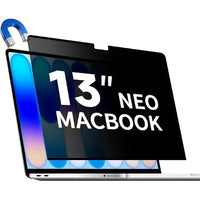 USP Apple MacBook Neo (13") (A18 Pro) Magnetic Removable Privacy Screen Protector - Matte Anti-Glare Coating,5 Years Warranty - Image 1