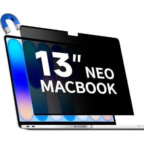 USP Apple MacBook Neo (13") (A18 Pro) Magnetic Removable Privacy Screen Protector - Matte Anti-Glare Coating,5 Years Warranty