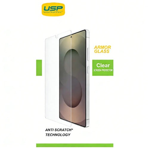 USP Samsung Galaxy A27 (6.7")  Armor Glass Screen Protector Clear - Scatch Resistance ,9H Hardness, 5 Years Warranty - Image 1