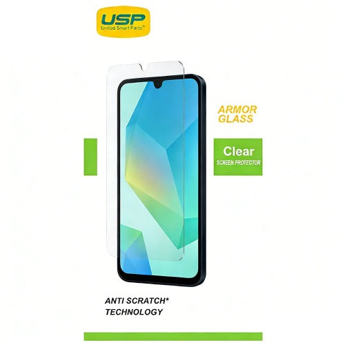 USP Samsung Galaxy A37 5G / Galaxy S24 FE 5G (6.7") Armor Glass Screen Protector - 9H Hardness, Scratch-Resistance, 5 Years Warranty - Image 1