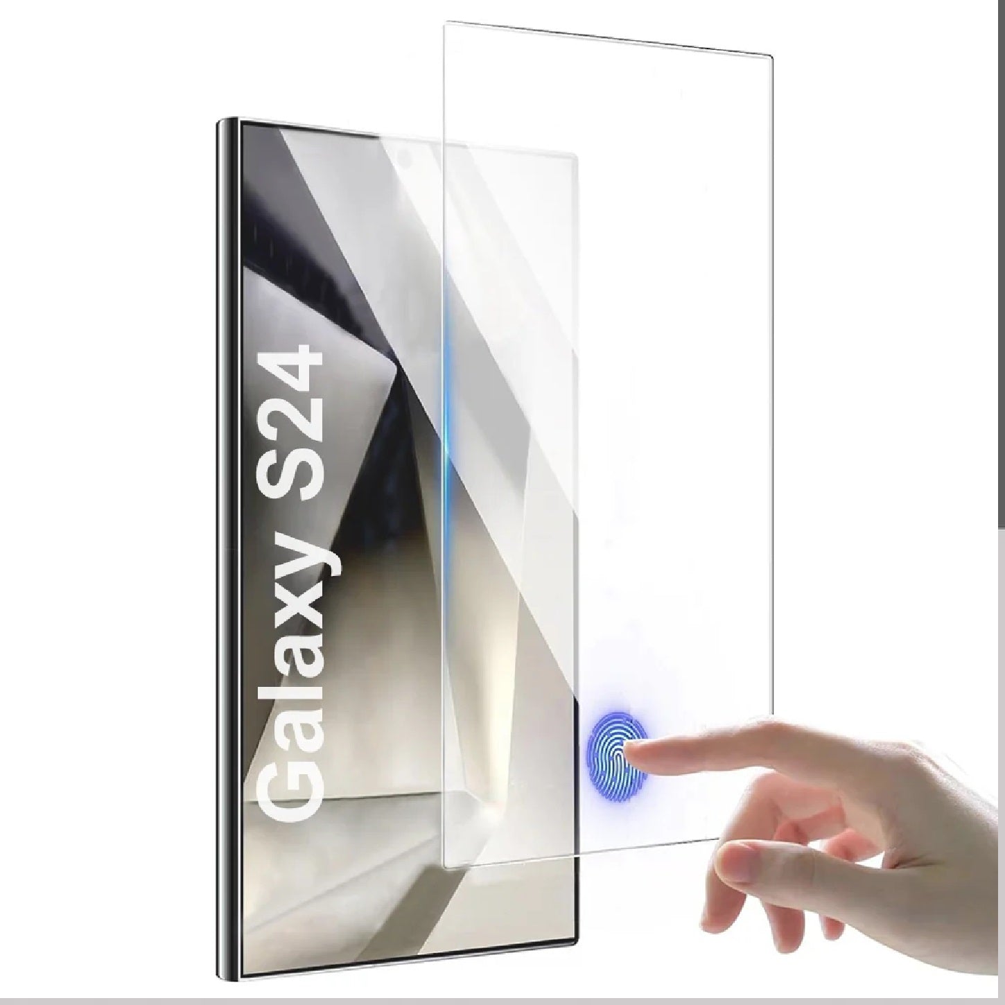 USP Samsung Galaxy S25 5G / Galaxy S24 5G (6.2") 2.5D Tempered Glass Screen Protector Clear - 9H Hardness, Scratch-proof, 5 Years Warranty - Image 1