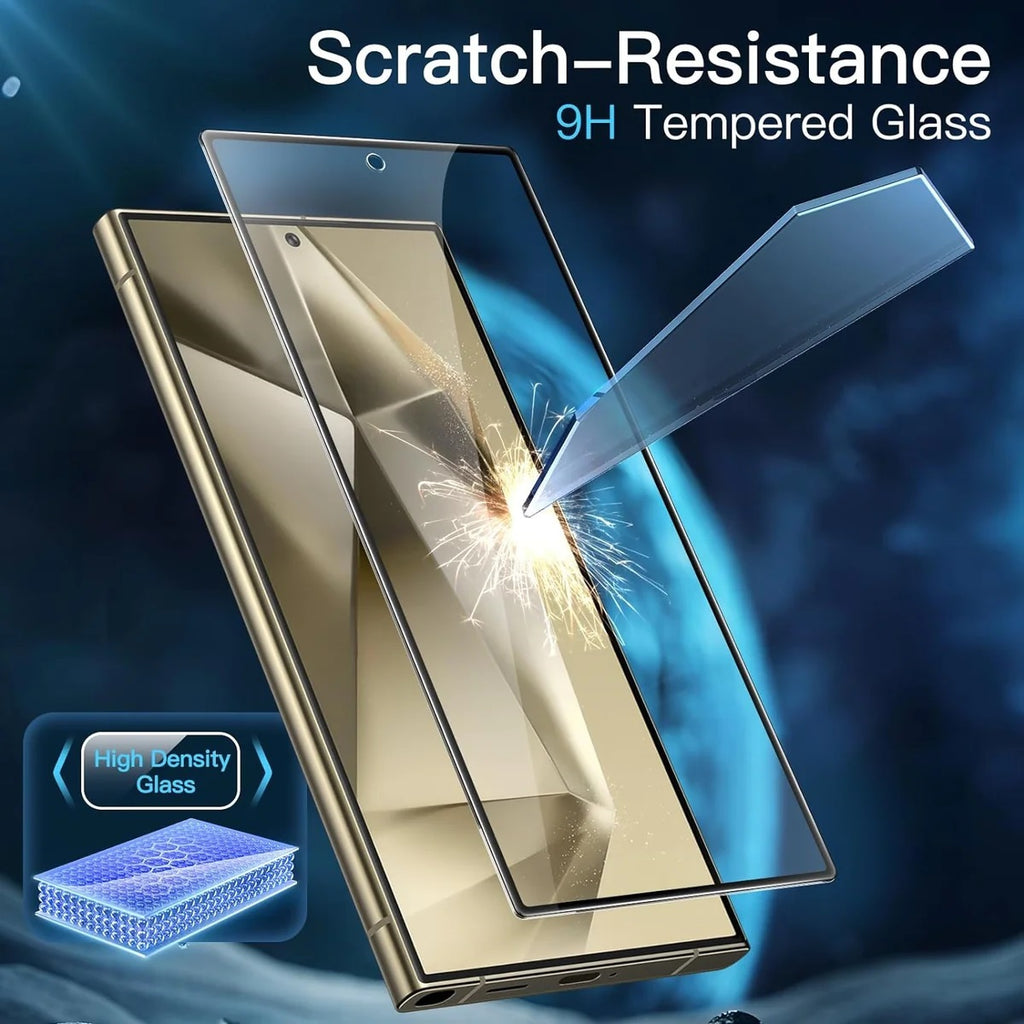 USP Samsung Galaxy S25 Edge 5G (6.7") 2.5D Tempered Glass Screen Protector Clear - 9H Hardness, Scratch-proof, 5 Years Warranty - Image 3
