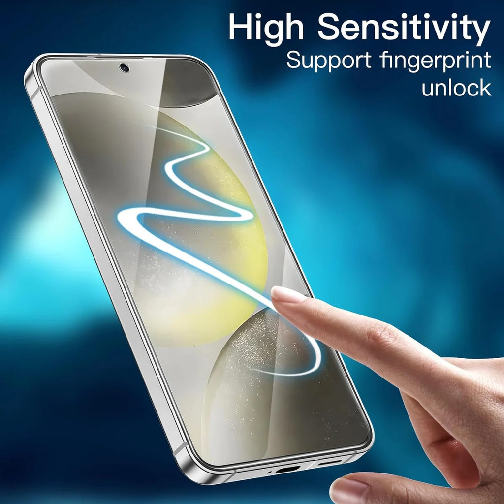 USP Samsung Galaxy S25 FE (6.7") Tempered Glass Screen Protector Clear - Scratch-Resistant,Drop Protection, Raised Edges, 5 Years Warranty - Image 3