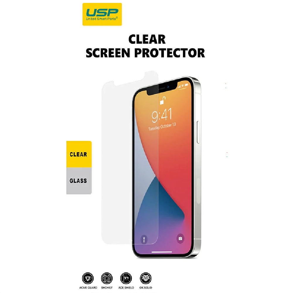 USP Apple iPhone SE (3rd & 2nd Gen) and iPhone 8 / iPhone 7 (4.7") Tempered Glass Screen Protector - Full Coverage, 9H Hardness,  5 Years Warranty - Image 1