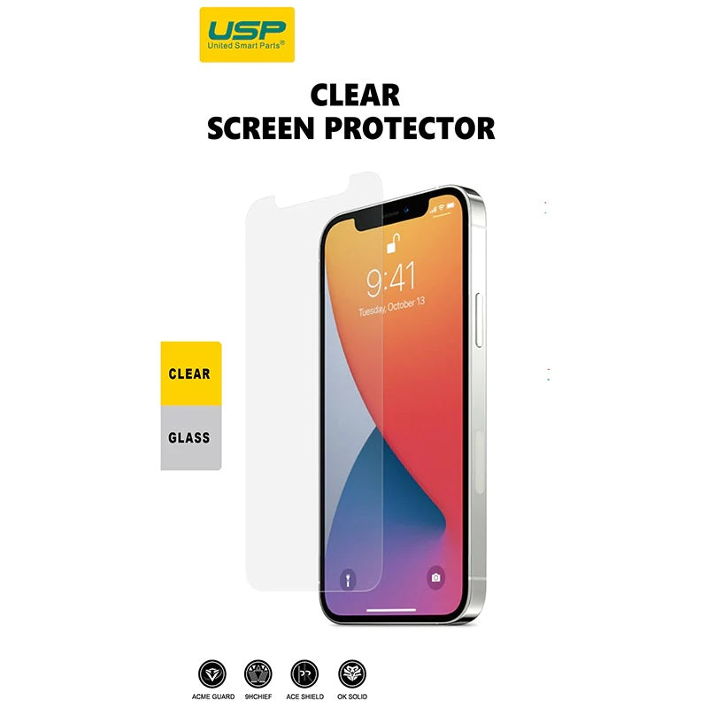 USP Apple iPhone 11 Pro Max / iPhone XS Max (6.5") Tempered Glass Screen Protector - Full Coverage, 9H Hardness, Bubble-free, 5 Years Warranty - Image 1