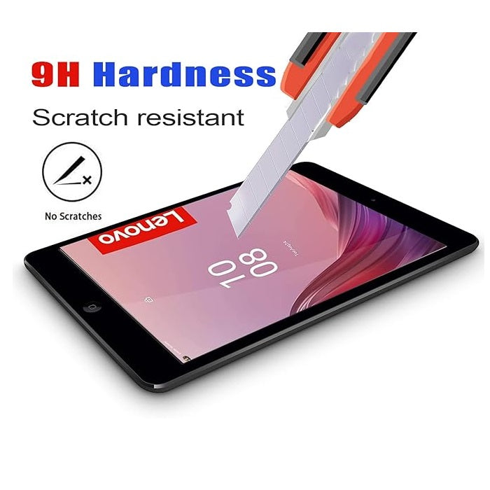 USP Lenovo Tab One (8.7") Premium Tempered Glass Screen Protector - 9H Surface Hardness, Scratch Resistant, Bubble-Free,5 Years Warranty - Image 3