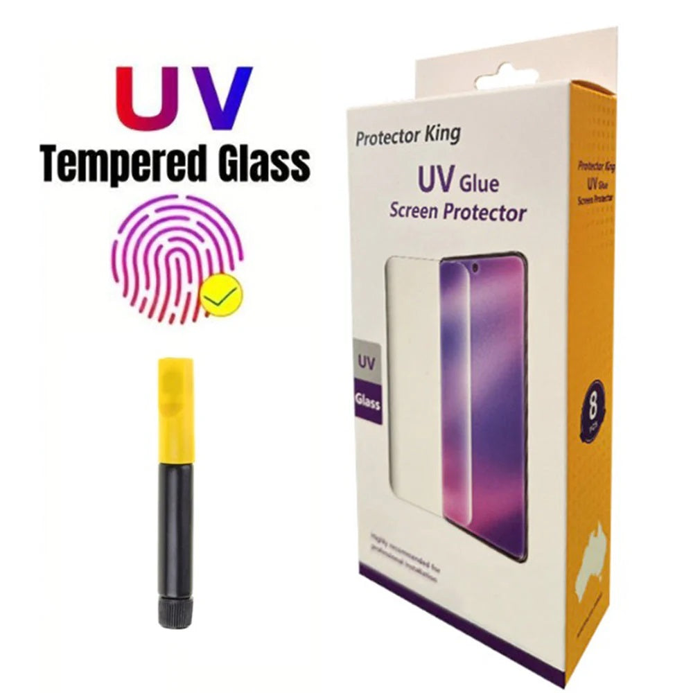 USP Samsung Galaxy S20+ (6.7") UV Tempered Glass Screen Protector - 9H Surface Hardness, Scratch Resistant, Bubble-Free, 3 Years Warranty - Image 1