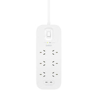 Belkin SurgePlus 6-Outlet Surge Protector With 2x USB -C Port(30W) (SRB006AU2M) - Heavy Duty 2M Power Cord, 650 Joules, $50000 CEW,  2 Years Warranty - Image 3