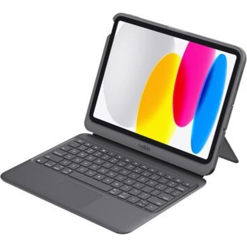 Belkin Connect Rugged USB-C Keyboard Folio with Display Hub for iPad 10.9"(10th Gen) / 11"(A16) - Black(TBA008bg), Water-Resistance, 2 Years Warranty - Image 2