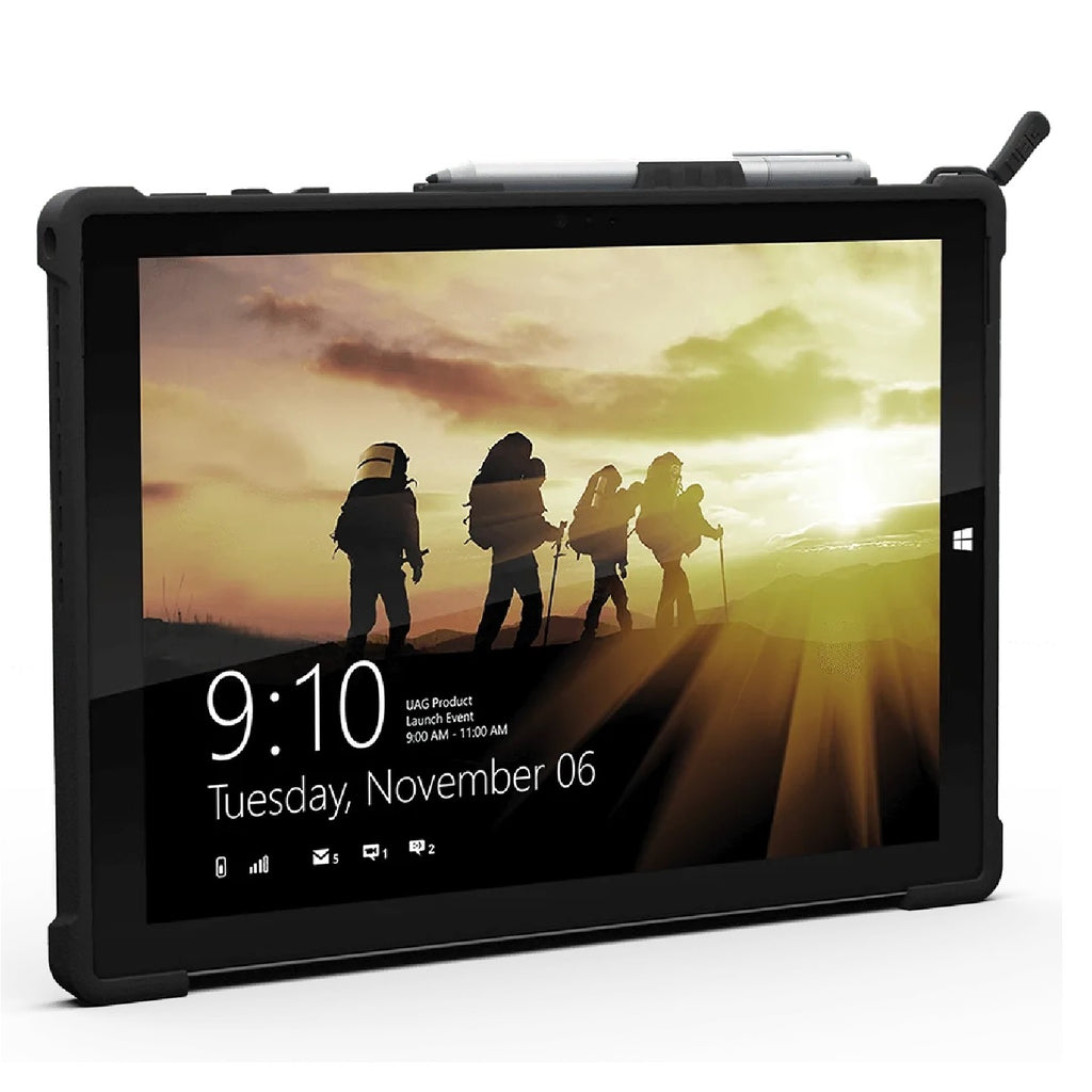 UAG Metropolis Microsoft Surface Pro 7+/Pro 7/Pro 6/Pro 5/Pro 4 Rugged Case-Black (UAG-SFPRO4-BLK-VP), DROP+ Military Standard, 10 Years Warranty - Image 3