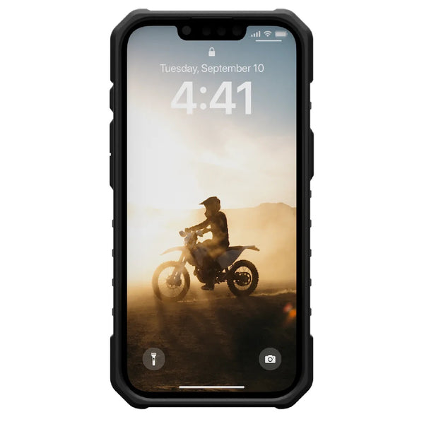 UAG Pathfinder MagSafe Apple iPhone 17e /  iPhone 16e (16.1") Rugged Case - Black (114499114040), 18 ft. Drop Protection, 10 Years Warranty
