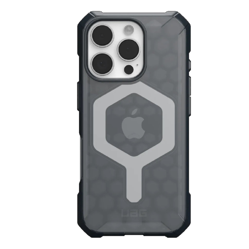 UAG Essential Armor MagSafe Apple iPhone 16 Pro (6.3") Rugged Case - Ash (114448113131), 15ft. Drop Protection (4.6M), 10 Years Warranty - Image 1