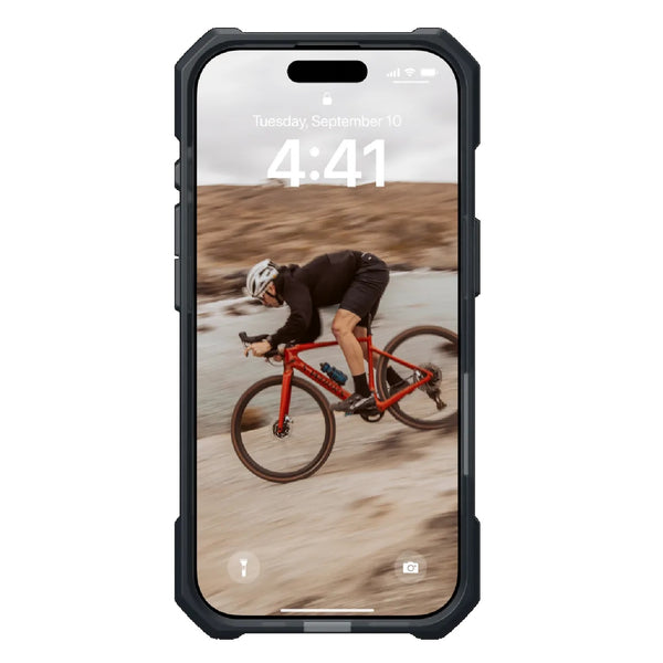 UAG Essential Armor MagSafe Apple iPhone 16 Pro (6.3") Rugged Case - Ash (114448113131), 15ft. Drop Protection (4.6M), 10 Years Warranty