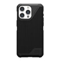 UAG Metropolis LT Magsafe Apple iPhone 16 Pro (6.3") Rugged Case - Kevlar Black (114452113940), 18ft. Drop Protection (5.4M), 10 Years Warranty - Image 1