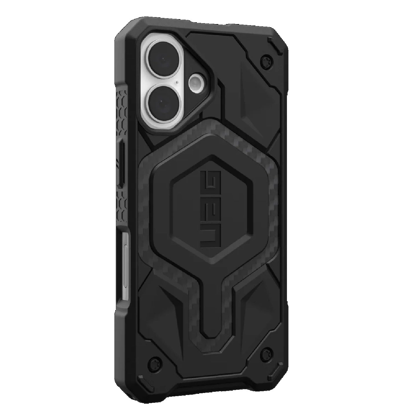 UAG Monarch Pro MagSafe Apple iPhone 16 (6.1") Rugged Case - Carbon Fiber (114458114242), 25ft. Drop Protection (7.6M), 10 Years Warranty - Image 3