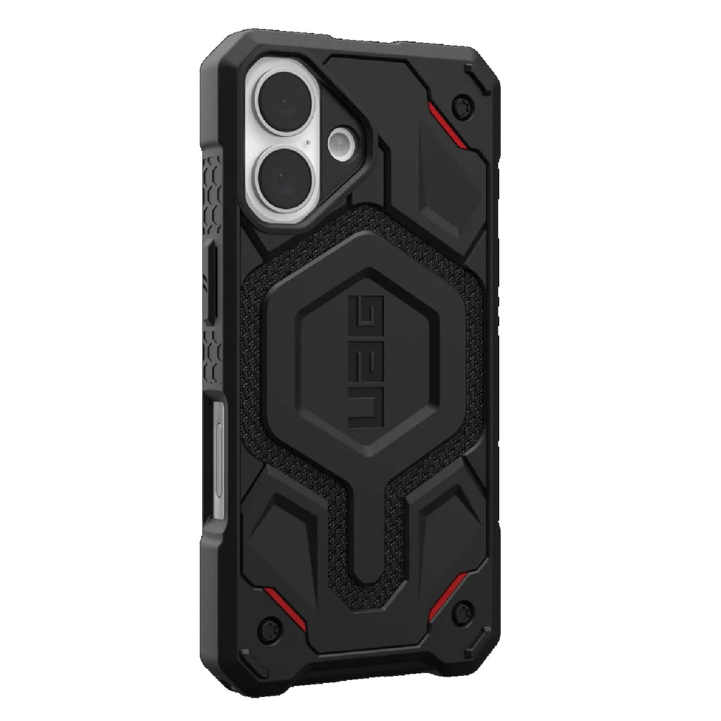 UAG Monarch Pro MagSafe Kevlar Apple iPhone 16 (6.1") Rugged Case - Kevlar Black(114458113940),25ft. Drop Protection (7.6M), 10 Years Warranty - Image 3