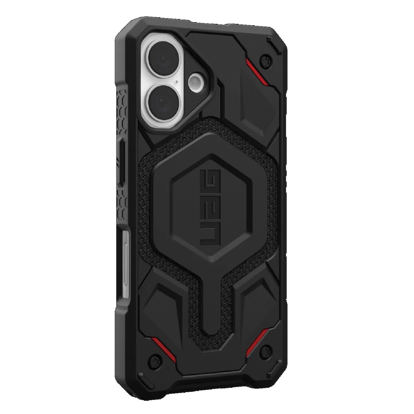 UAG Monarch Pro MagSafe Kevlar Apple iPhone 16 (6.1") Rugged Case - Kevlar Black(114458113940),25ft. Drop Protection (7.6M), 10 Years Warranty - Image 3