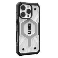 UAG Pathfinder Clear MagSafe Apple iPhone 16 Pro (6.3") Rugged Case - Ice/Silver (114464114343), 18ft Drop Protection (5.4M), 10 Years Warranty - Image 3