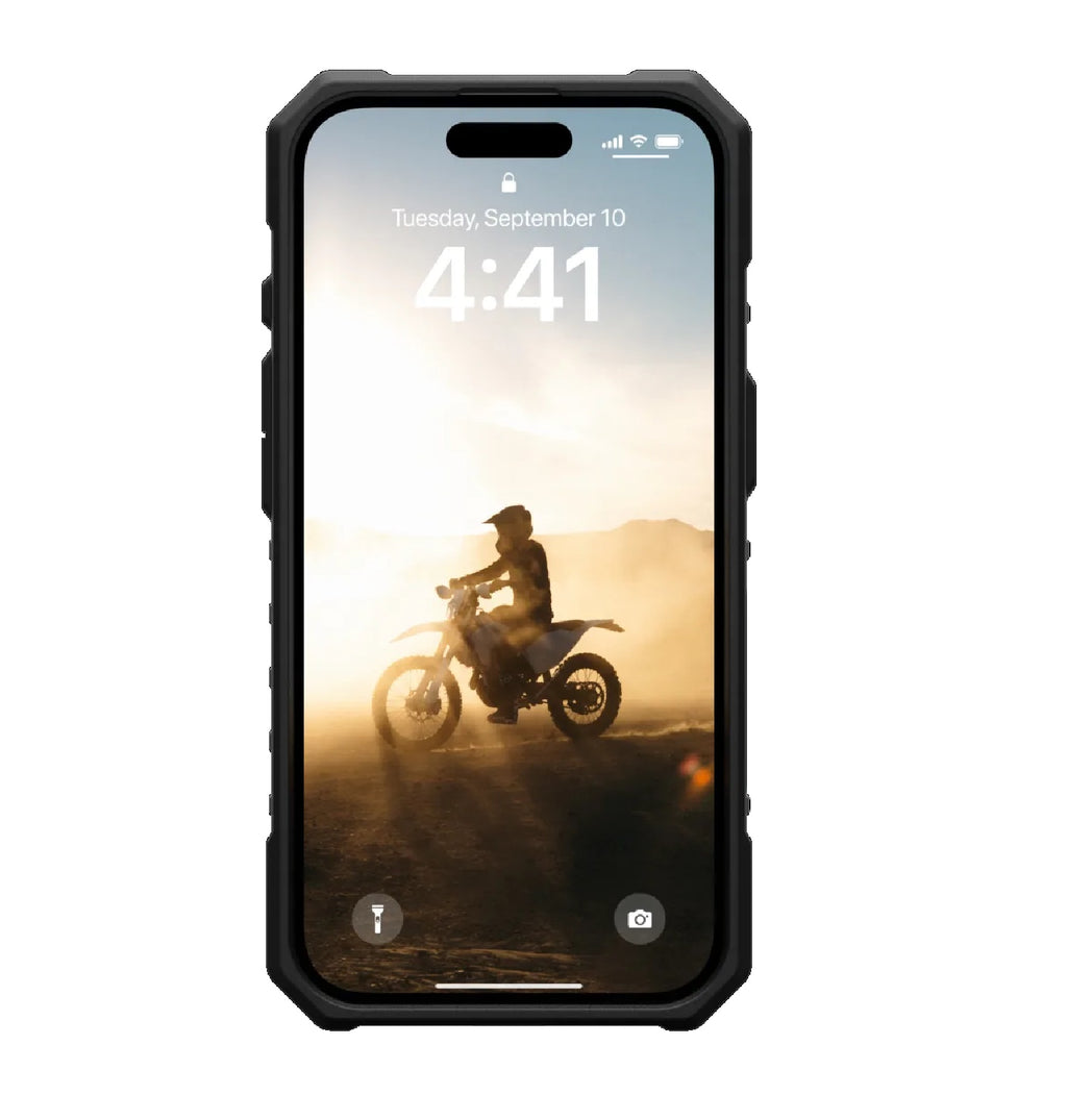 UAG Pathfinder MagSafe Apple iPhone 16 (6.1") Rugged Case - Black (114470114040), 18ft Drop Protection (5.4M), Tactical Grip, 10 Years Warranty - Image 2