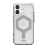 UAG Plyo MagSafe Apple iPhone 16 (6.1") Rugged Case - Ice/Silver (114482114333),16ft. Drop Protection (4.8M), Armored Shell, 10 Years Warranty - Image 1