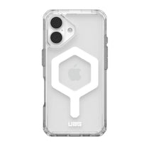 UAG Plyo MagSafe Apple iPhone 16 (6.1") Rugged Case - Ice/White (114482114341), 16ft. Drop Protection (4.8M), Armored Shell, 10 Years Warranty - Image 1