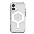 UAG Plyo MagSafe Apple iPhone 16 Plus (6.7") Rugged Case - Ice/White (114479114341), 16ft. Drop Protection (4.8M), Armored Shell, 10 Years Warranty - Image 1