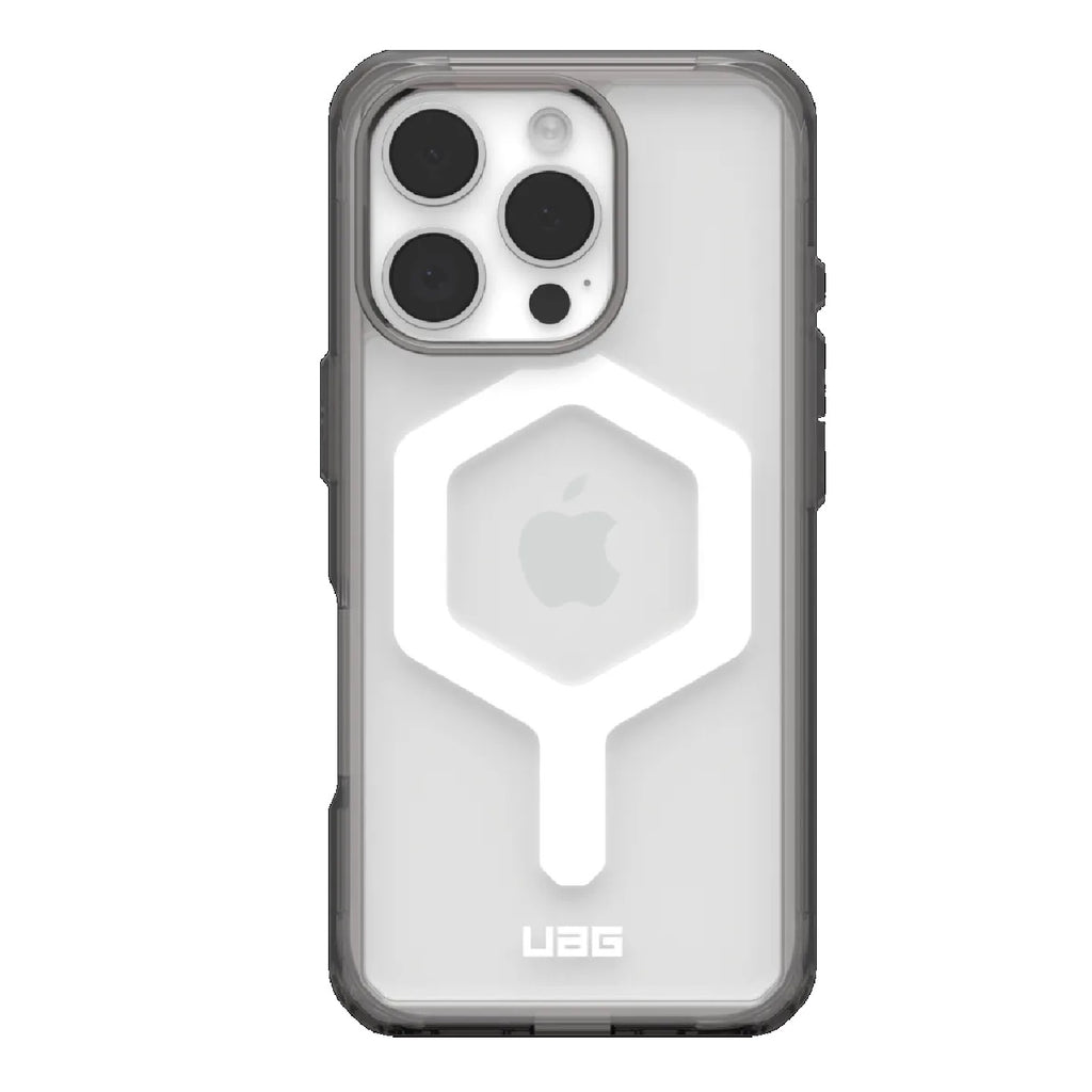 UAG Plyo MagSafe Apple iPhone 16 Pro Max (6.9") Rugged Case - Ash/White (114481113141), 16ft. Drop Protection (4.8M), Armored Shell, 10 Years Warranty - Image 1