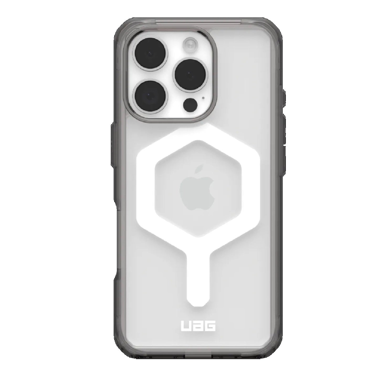 UAG Plyo MagSafe Apple iPhone 16 Pro Max (6.9") Rugged Case - Ash/White (114481113141), 16ft. Drop Protection (4.8M), Armored Shell, 10 Years Warranty - Image 1