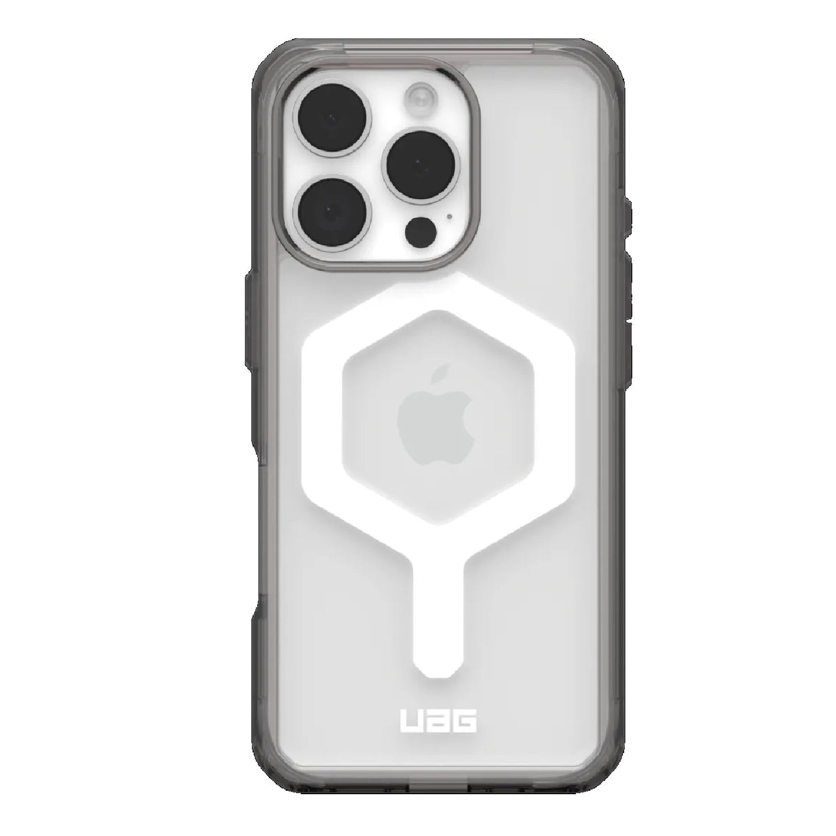 UAG Plyo MagSafe Apple iPhone 16 Pro Max (6.9") Rugged Case - Ash/White (114481113141), 16ft. Drop Protection (4.8M), Armored Shell, 10 Years Warranty - Image 1