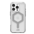 UAG Plyo MagSafe Apple iPhone 16 Pro (6.3") Rugged Case - Ice/Silver (114480114333), 16ft. Drop Protection (4.8M), Armored Shell, 10 Years Warranty - Image 1