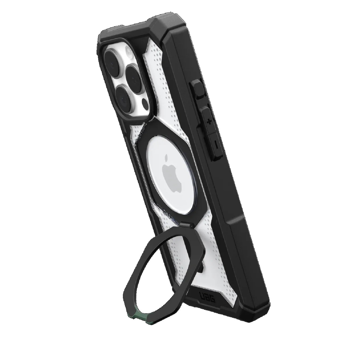 UAG Plasma XTE MagSafe Apple iPhone 16 Pro Max (6.9") Rugged Case - Black/Clear (11447511404G), 20ft. Drop Protection (4.8M), 1 Year Warranty - Image 3