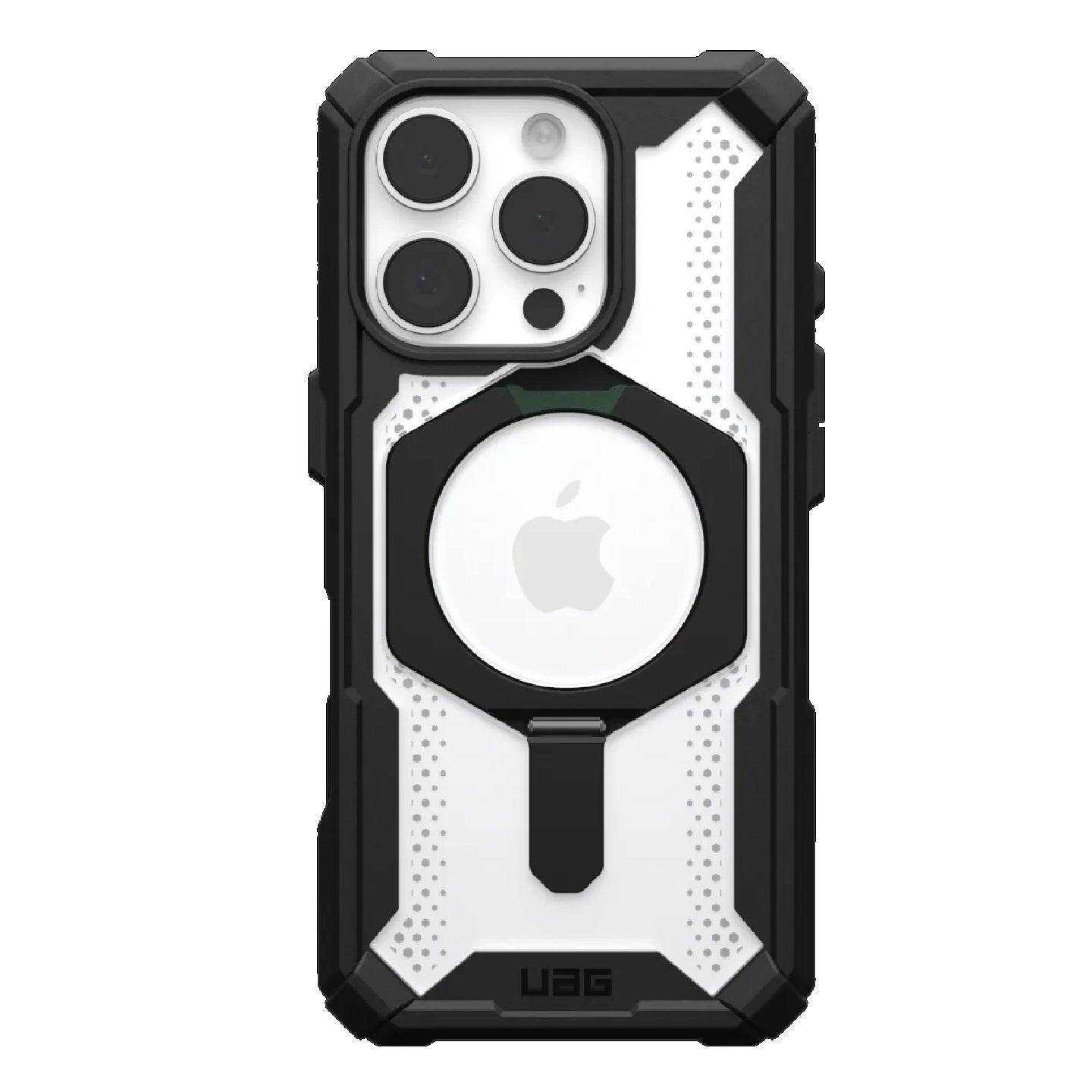 UAG Plasma XTE MagSafe Apple iPhone 16 Pro Max (6.9") Rugged Case - Black/Clear (11447511404G), 20ft. Drop Protection (4.8M), 1 Year Warranty - Image 1
