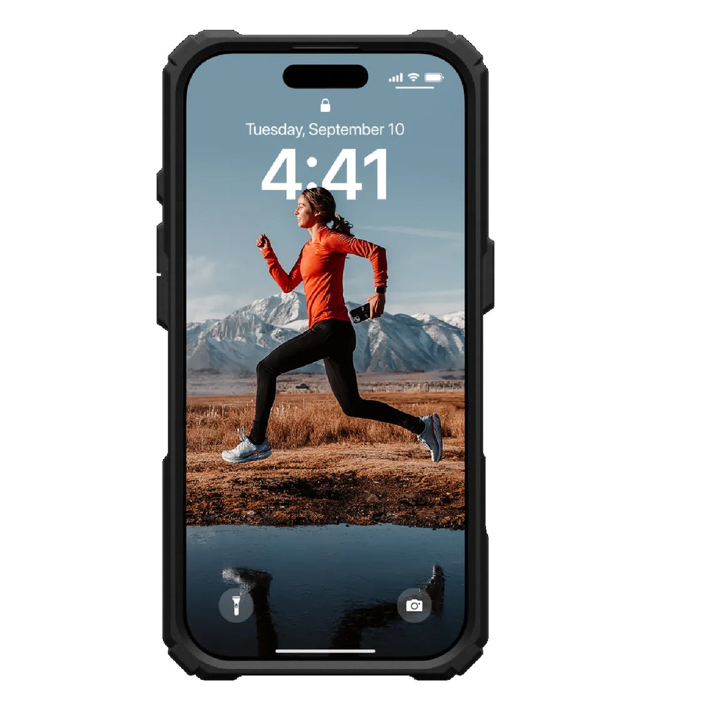 UAG Plasma XTE MagSafe Apple iPhone 16 Pro (6.3") Rugged Case - Black/Clear (11447411404G), 20ft. Drop Protection (4.8M), 1 Year Warranty - Image 2