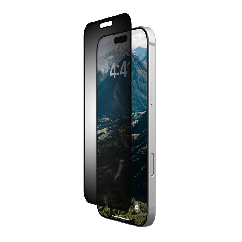 UAG Removable Privacy Apple iPhone 16 Pro (6.3") Screen Protector - Tint (14436811NA), Anti-Glare, Recyclable, Easy to Install, 1 Year Warranty - Image 3