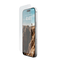 UAG Shield Apple iPhone 16 (6.1") Tempered Glass Screen Protector - Clear (14436511NA), Antimicrobial,Scratch Resistant, 1 Year Warranty - Image 2