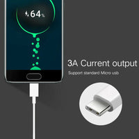USP USB-C to USB-C Mini Cable (2M) - White, 3A (60W), Fast Charge, High Performance, Samsung Galaxy,Apple iPhone,iPad,MacBook,Google, 5 Years Warranty - Image 3