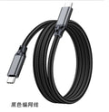 USP USB C to USB C Cable (5M) Black - USB C Display Cable, 5A/240W, PD Fast Charging, 8K@60Hz, 20 Gbps, 5 Years Warranty - Image 1