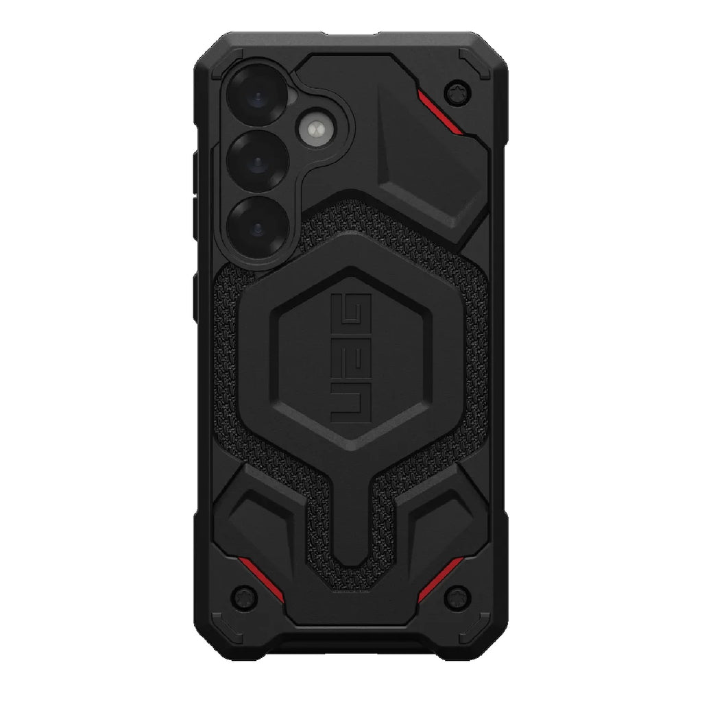 UAG Monarch Pro Samsung Galaxy S25 5G (6.2") Rugged Case Kevlar Black (214463113940), 25ft. Drop Protection (6M), 10 Years Warranty - Image 1