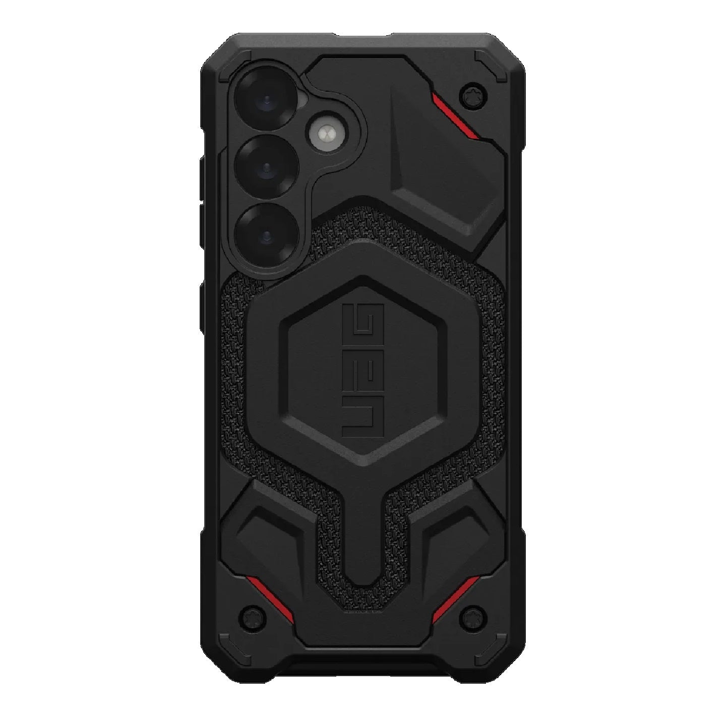 UAG Monarch Pro Samsung Galaxy S25 5G (6.2") Rugged Case Kevlar Black (214463113940), 25ft. Drop Protection (6M), 10 Years Warranty - Image 1