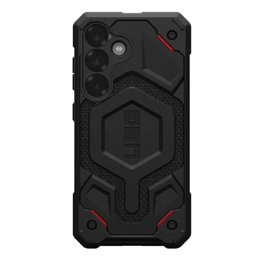 UAG Monarch Pro Samsung Galaxy S25 5G (6.2") Rugged Case Kevlar Black (214463113940), 25ft. Drop Protection (6M), 10 Years Warranty